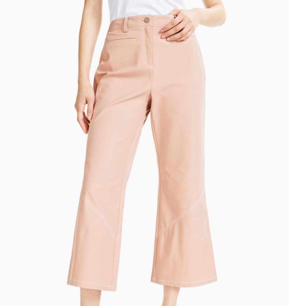 ALFANI Cropped Wide Leg Pants